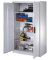 Stahlschrank 8932-00 S10600 lichtgrau 120,0 x 60,0 x 195,0 cm, aufgebaut